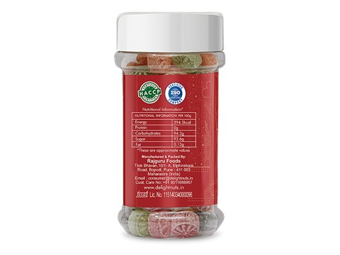 Delight Nuts Premium Assorted Candy - Provides Freshness, Tangy & Sweet In Taste, 130 g