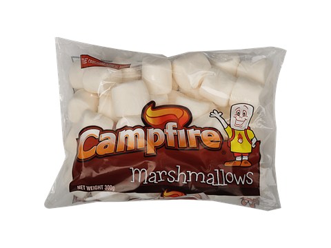 Campfire Regular Marshmallows - Soft & Fluffy, 300 g