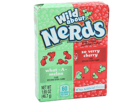 NeRds Tiny, Tangy Crunchy Candy - So Very Cherry + What A Melon, 46.7 g