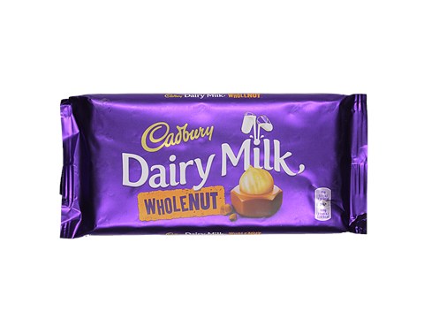 Cadbury Dairy Milk - Whole Nut, Imported, Rich Classic Taste, 200 g