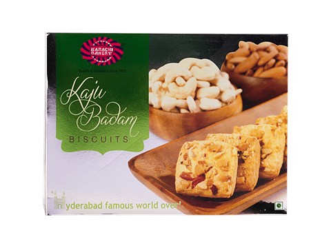 Karachi Bakery Kaju Badam (Cashew & Almond) Biscuits, 400 g