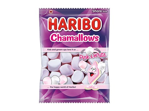 Haribo Chamallows - Pink & White, 140 g