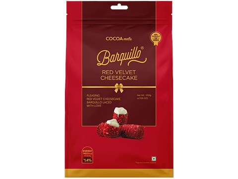 Barquillo Red Velvet Cheesecake Chocolate, 200 g