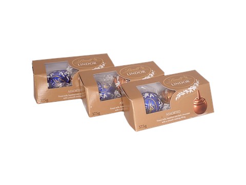 Lindt Lindor Assorted Chocolates, 37.5 g