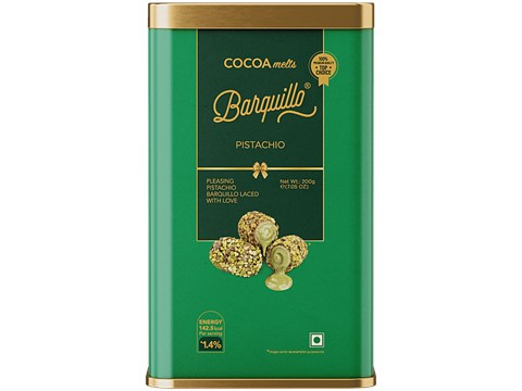Barquillo Cocoa Melts Pistachio Chocolate, 200 g
