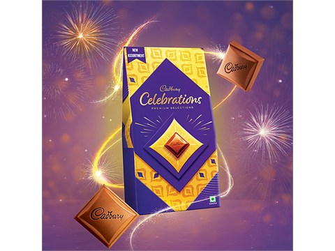 Cadbury Celebrations Premium Selections Assorted Chocolate Gift Pack, 155 g