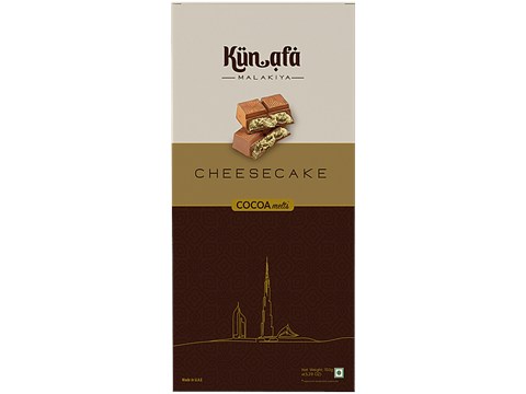 Cocoa Melts Kunafa Cheesecake Chocolate, 150 g