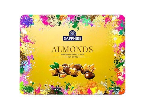 Sapphire  Gold Almond Covered With Milk Choco, 350 g