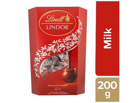 Lindt Chocolate - Lindor Milk, 200 g