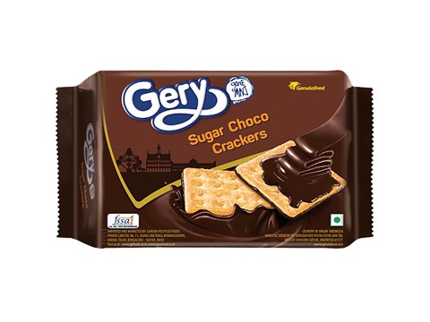 Gery Gone Mad Sugar Choco Crackers, 110 g