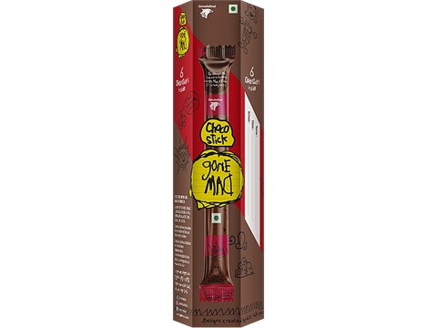 Gone mad Choco Stick - Hexagon Pack, 63 g