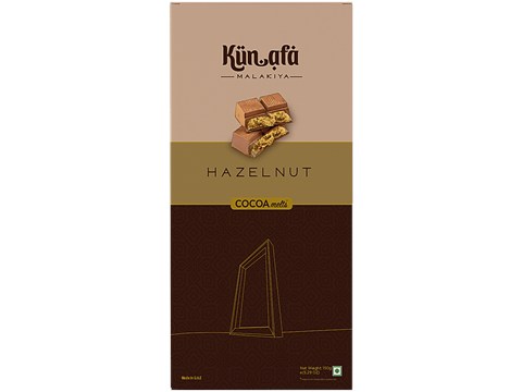 Cocoa Melts Kunafa Hazelnut Chocolate, 150 g