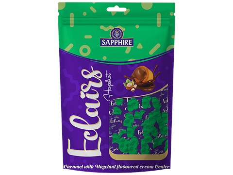 Sapphire  Eclairs - Hazelnut, Premium, Creamy, 800 g