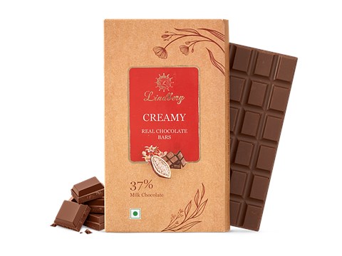 Lindberg Creamy Milk Chocolate Bar, 80 g