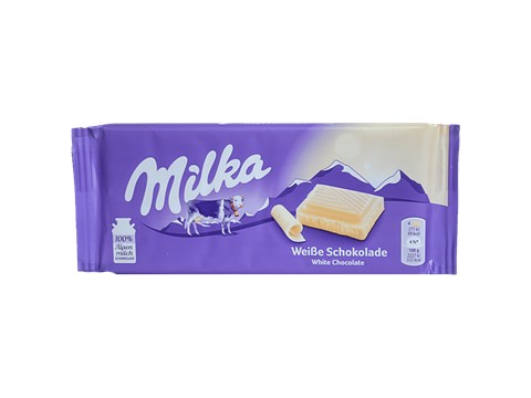 Milka Weibe Schokolade - White Chocolate, 100 g