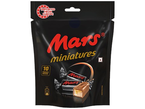 Mars  Miniatures Nougat & Caramel Filled Chocolates, 100 g