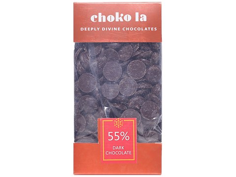 Choko La 55% Dark Chocolate - Premium, Rich, 250 g