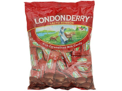 Londonderry Rich Caramelised Milk Candy - Hard Boiled, Creamy, 277 g