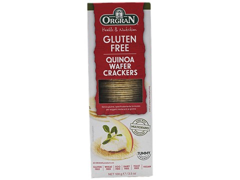 Orgran Quinoa Wafer Crackers, 100 g