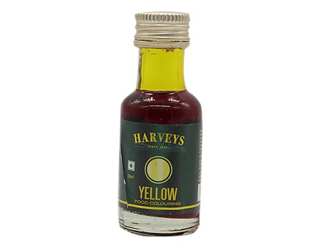 Harveys  Food Colouring - Yellow, 28 ml