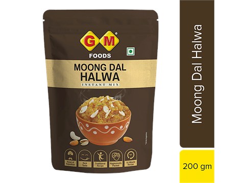 Gm Foods Moong Dal Halwa Instant Mix, 200 g