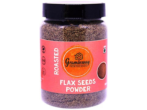 Graminway From The Roots - Roasted Flax Seeds Powder, 200 g