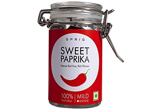 Sprig Sweet Paprika Seasoning - Flavour Enhancer, For Soups, Salads, 30 g