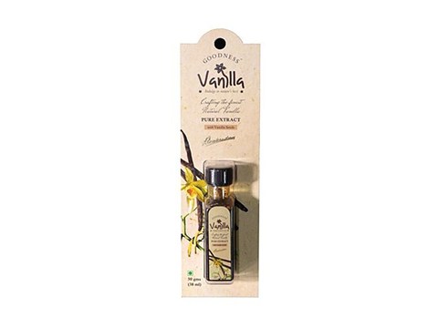 Goodness Vanilla Pure Extract - with Vanilla Seeds, 38 ml