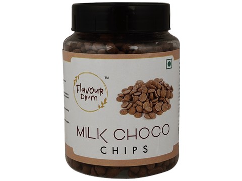 Flavour Drum Milk Choco Chips - Used For Desserts, 250 g