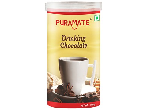 Puramate Drinking Chocolate - Smooth & Creamy, 100 g