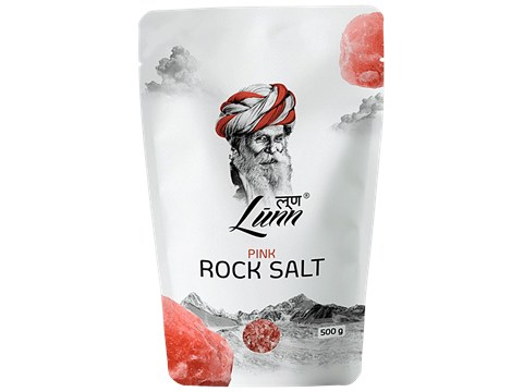 Lunn Pink Rock Salt - Fine Grain, 500 g