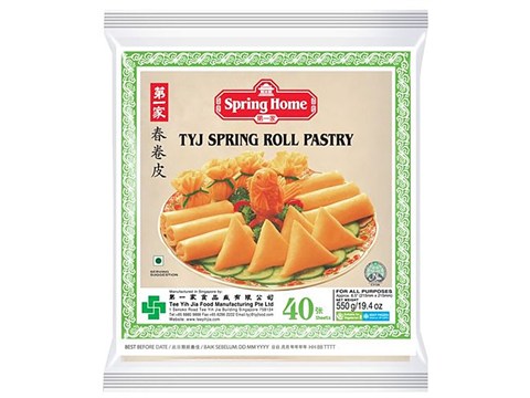 Spring Home Pastry Sheets - Spring Rolls, 215mm, 40 pcs