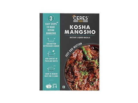 Ceres Foods Kosha Mangsho Instant Liquid Masala, 200 g