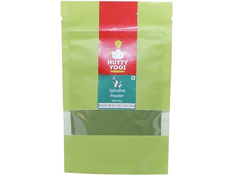 Nutty Yogi Spirulina Powder, 70 g