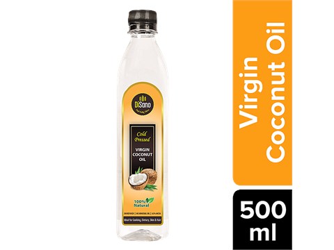 Disano Cold Pressed Virgin Coconut Oil, 500 ml