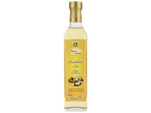 ORGANIC ORIGINS Cold Pressed Oil - Sunflower, 500 ml
