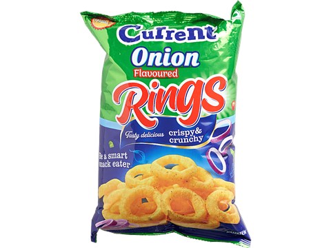 Current Flavoured Onion Rings, 50 g