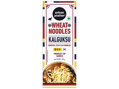 Urban Platter Kalguksu Wheat Noodles - Oriental Style Flat, 250 g
