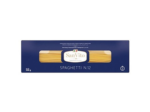 San Vito Spaghetti Pasta - Durum Wheat, 500 g