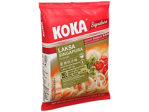 Koka Instant Noodles - Laksa Singapura Flavor, 90 g