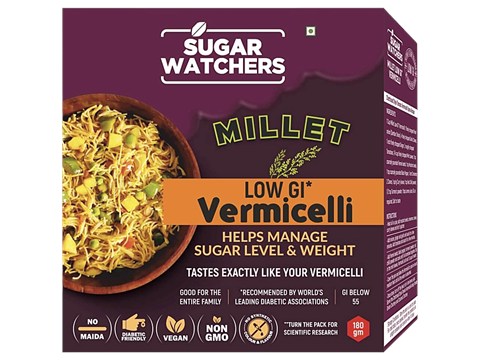 Sugar Watchers Low GI Vermicelli | Sewai | No Maida | Diabetic Friendly, 180 g