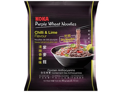Koka Instant Noodles - Chilli & Lime, 60 g
