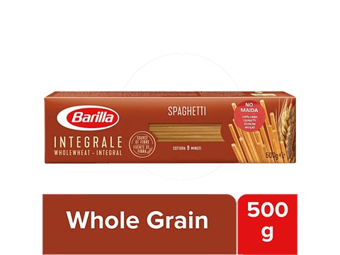 Barilla Integrale Whole Wheat Pasta - Spaghetti n.5, 500 g