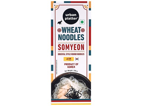 Urban Platter Somyeon Wheat Noodles - Oriental Style Round, 250 g