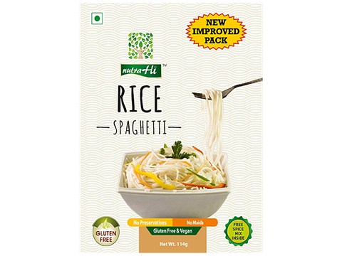 NutraHi Rice & Starch Pasta - Spaghetti, 114 g