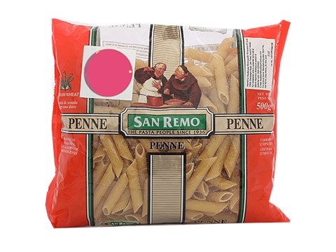 San Remo Durum Wheat Pasta - Penne, 500 g
