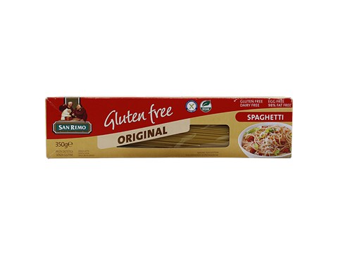 San Remo Gluten Free Spaghetti, 350 g