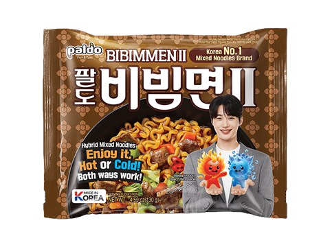 Paldo Bibimmen II Hybrid Mixed Korean Noodles, 130 g