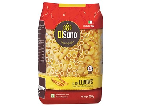 Disano Durum Wheat Pasta - Elbow Macaroni, 500 g