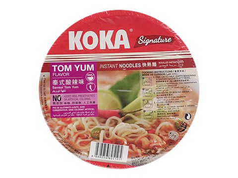 Koka Bowl Noodles - Tom Yum, 90 g